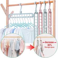 360 Rotating 9 hole Magic Hanger 6 Pack